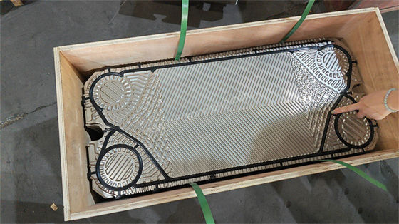 Schoon GEA-warmtewisselaar Plaat poedercoating 0,5 mm 0,6 mm Dikte
