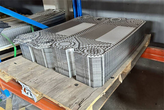 Schoon GEA-warmtewisselaar Plaat poedercoating 0,5 mm 0,6 mm Dikte