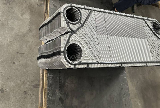 Deeltjes voor warmtewisselaars van het type Chevron met een pakketplaat voor APV SPX