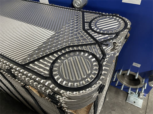 0.4 mm - 0,6 mm Sondex warmtewisselaarplaat Nickel/Tianinum/roestvrij staal