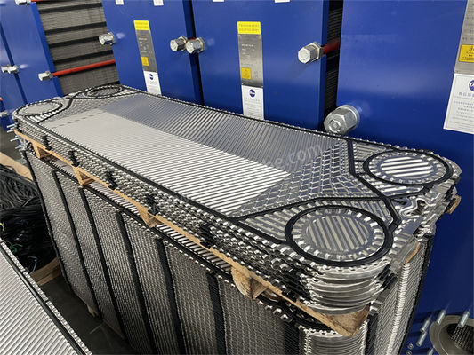 Tranterplaat Warmtewisselaar Componenten 0,6 mm 1,0 mm Dikte