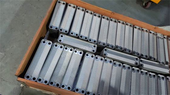 Hastelloy GEA warmtewisselaar plaat Herringbone Plaat Patroon