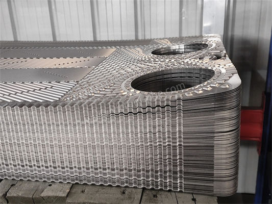 Industrie Vicarb Warmtewisselaar Platen Roestvrij staal Materiaal ISO