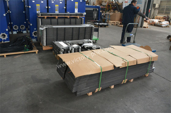 Warmtewisselaar APV Platen 0,5 mm 1,00 mm Dikte Roestvrij staal Materiaal
