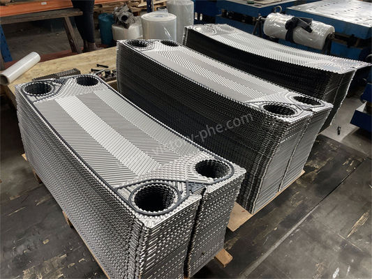 Industrie GEA warmtewisselaar plaat Hastelloy legering / nikkel materiaal