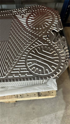 Schoon GEA-warmtewisselaar Plaat poedercoating 0,5 mm 0,6 mm Dikte