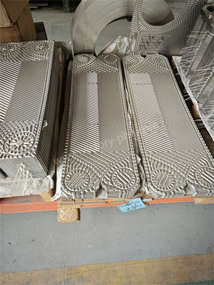Titanium--warmtewisselaarplaat