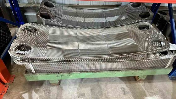 Hastelloy GEA warmtewisselaar plaat Herringbone Plaat Patroon