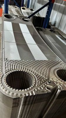 Hastelloy GEA-warmtewisselaarplaat 0,5 mm / 0,6 mm Dikte Grootte
