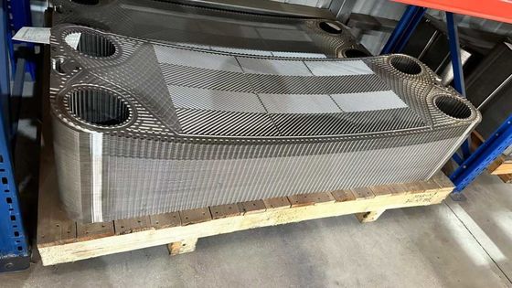 Hastelloy GEA-warmtewisselaarplaat 0,5 mm / 0,6 mm Dikte Grootte