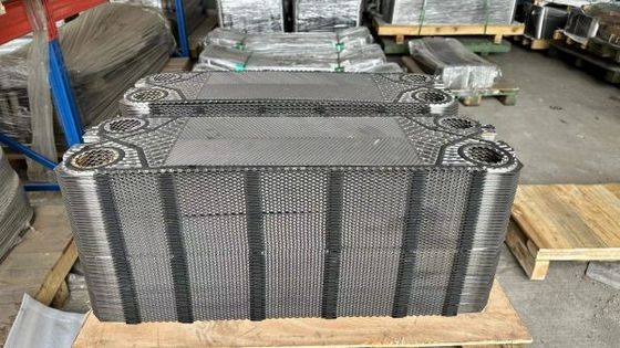 Warmtewisselaarplaten gemaakt van SPX APV titanium en titanium palladium legering