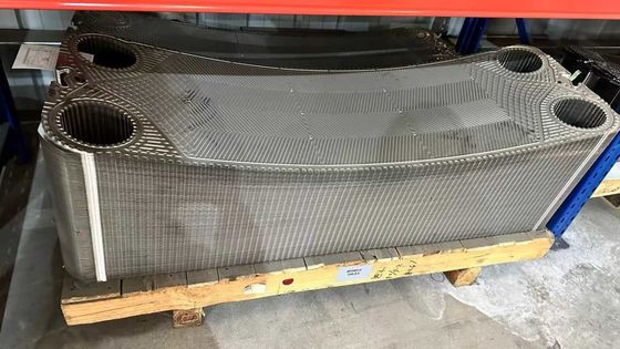 Titanium-Vicarb-warmtewisselaarplaten 0,5 mm corrosiebestendigheid