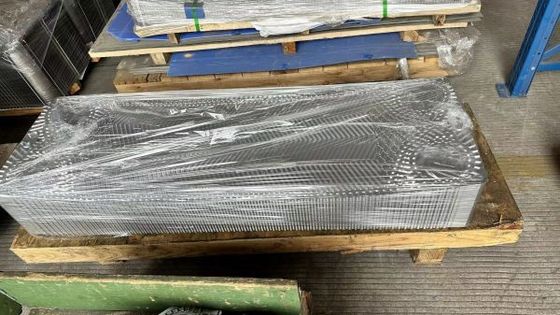Titanium-Vicarb-warmtewisselaarplaten 0,5 mm corrosiebestendigheid