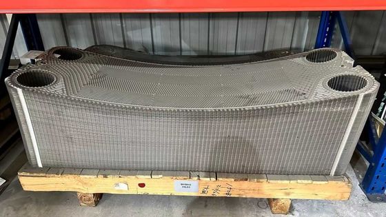 Industriële ALFA warmtewisselaarplaat met pakking zuiver nikkel