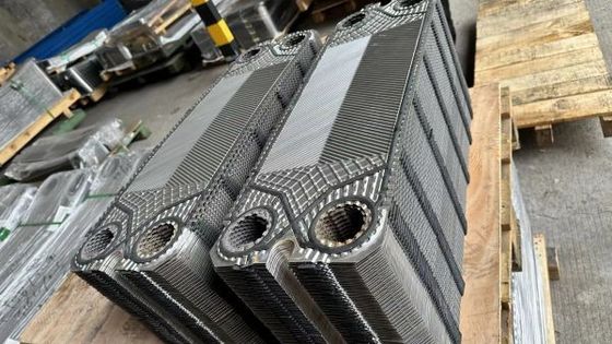 Gepakte HVAC-plaat warmtewisselaar
