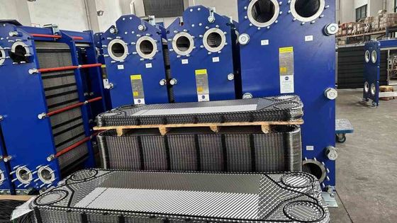 0.6mm roestvrij staal Chevron warmtewisselaar plaat Gekleed pakket type voor optimale warmteoverdracht