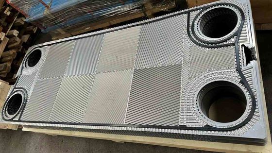 Vicarb-warmtewisselaarplaat in roestvrij staal / titanium