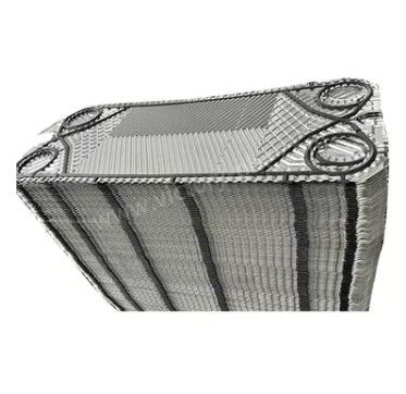 Verpakkingsplaatontwerp Vicarb-warmtewisselaarplaat met een dikte van de pakking van 3 mm